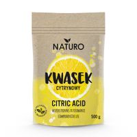 Kwasek cytrynowy 500g (nowy) / Naturo