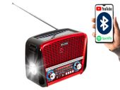 Radio przenośne analogowe  AM/FM BT BLOW RA17 solarne czerwone