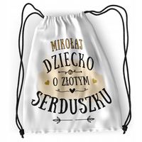 Plecak Sportowy Szkolny Dla Mikołaja Syna Dziecka Z Nadrukiem Ze Zdjęciem