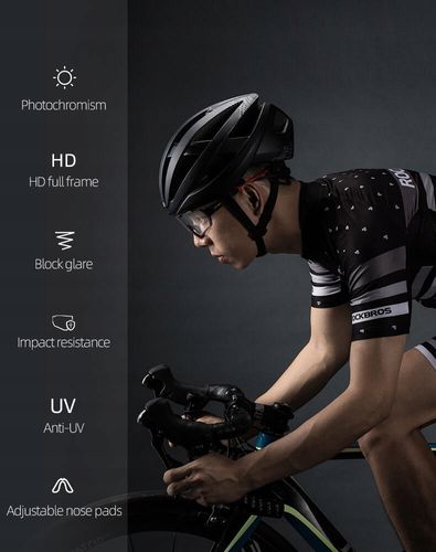 Rowerowe Okulary PRZECIWSŁONECZNE FOTOCHROM Ramka na Arena.pl