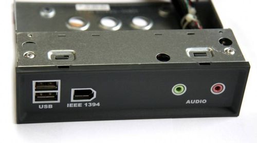 PANEL PRZEDNI PORTÓW AUDIO USB 2.0 FireWire 5,25 na Arena.pl
