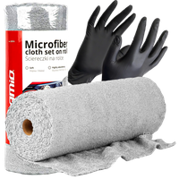 Ściereczki z mikrofibry ręczniki na rolce 30x30cm 50szt Rękawiczki Nitrylow