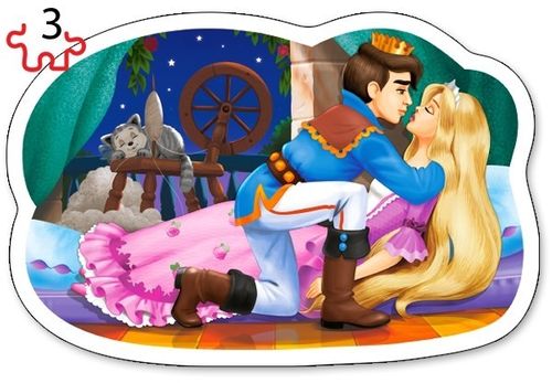 Castor Puzzle 4w1 - Bajki na Arena.pl