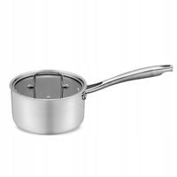 Rondel z pokrywką Maestro MR-3504-16S 1,6l 3-warstwowe dno indukcyjne Stal