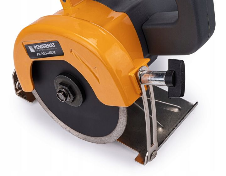PRZECINARKA TARCZOWA DO PŁYTEK GRESU GLAZURY 1400W 125mm 2X TARCZA POWERMAT zdjęcie 5