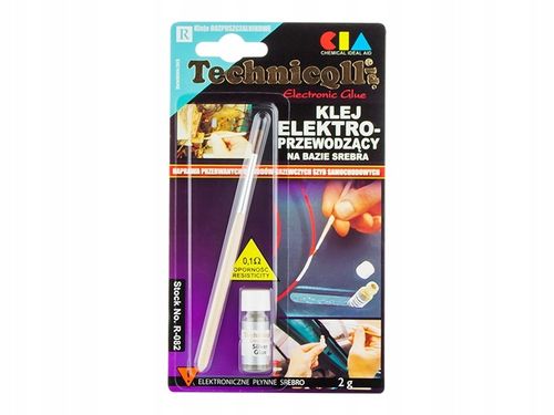 KLEJ ELEKTROPRZEWODZĄCY DO NAPRAW SZYB GRZEWCZYCH LAKIER PĘDZELEK R-082 2g na Arena.pl
