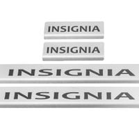 Listwa progowa OPEL INSIGNIA B Stal nierdzewna 304 mat z czarnymi literami