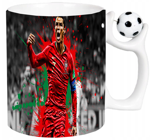 Kubek z piłką dla Fana Ronaldo CR7 na Arena.pl