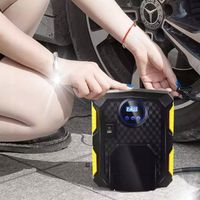 KOMPRESOR SAMOCHODOWY SPRĘŻARKA POMPKA ELEKTRYCZNA DO KÓŁ 12V LCD