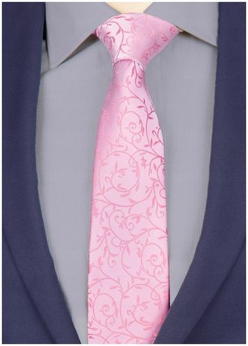 ŻAKARDOWY KRAWAT + POSZETKA Wypustka Męska do Garnituru Mikrofibra na Arena.pl