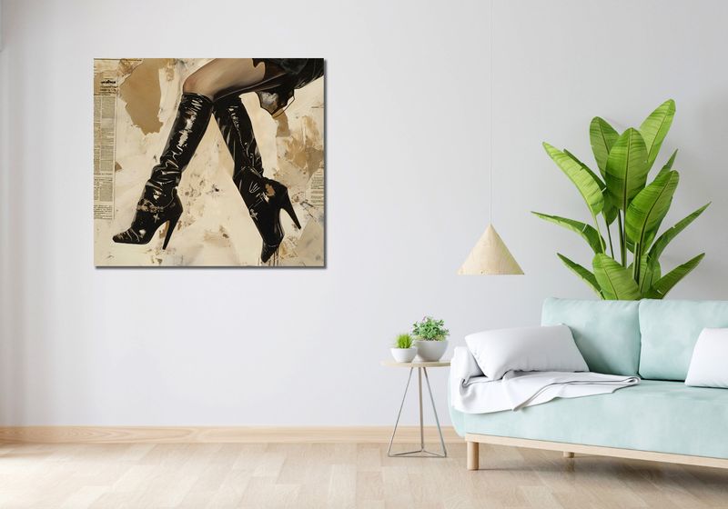 Obraz 100x90cm Krocząc Przez Miasto zdjęcie 2