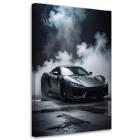 Obraz do biura salonu pokoju młodzieżowego, Samochód sportowy