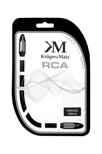 Kabel 1RCA-1RCA CINCH 1,8m Kruger&Matz na Arena.pl