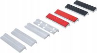 Zestaw szczęk ochronnych do imadła aluminiowego, 125 mm 8 szt., BGS 8442-1