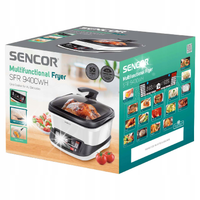 Frytkownica Wielofunkcyjna Multicooker Sencor SFR 9400WH 4,8 Litra 1800W