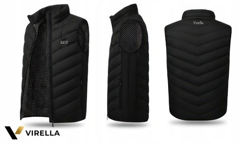 KAMIZELKA PODGRZEWANA OGRZEWANA 21 STREF USB XL MĘSKA BEZRĘKAWNIK POWERBANK na Arena.pl