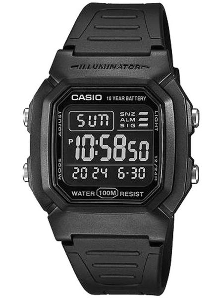Zegarek CASIO W-800H-1BVES Unisex zdjęcie 2