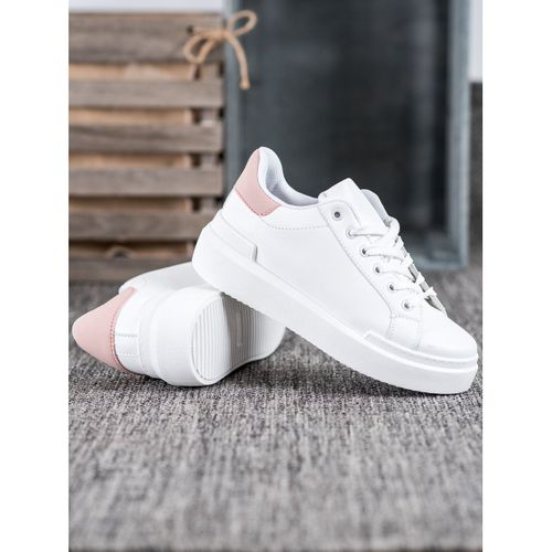 Białe Sneakersy Na Platformie r.39 na Arena.pl