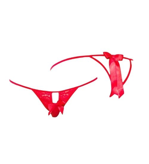 Skąpe stringi z pęknięciem S-L zdjęcie 3