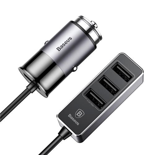 ŁADOWARKA SAMOCHODOWA BASEUS ENJOY TOGETHER 4X USB na Arena.pl