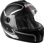 KASK SZCZĘKOWY MOTOCYKLOWY CZARNY MAT SKUTER QUAD GOKART XL