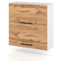 szafka kuchenna wisząca klapowa modułowa drewniana 60cm spremium dąb wotan