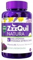 ZzzQuil Natura melatonina na sen żelki Vicks 60szt