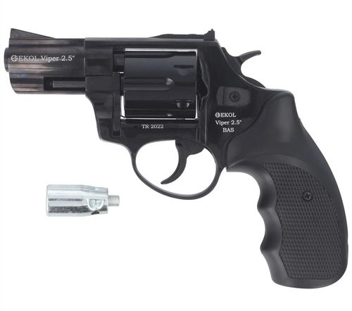 Rewolwer hukowy Ekol Viper BAS K-6L 2,5" kal. .22, do 6 mm, LONG czarny, na Arena.pl