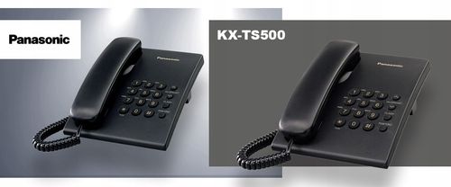 Telefon PANASONIC KX-TS500PDB na Arena.pl