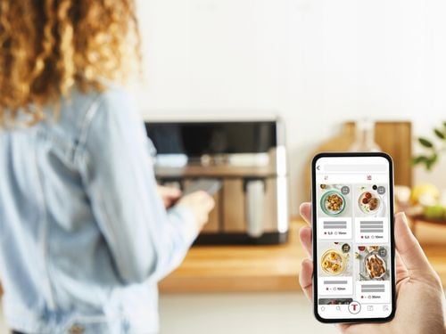 Frytkownica beztłuszczowa Tefal Grill EY905D 8.3l dwukomorowa Air na Arena.pl