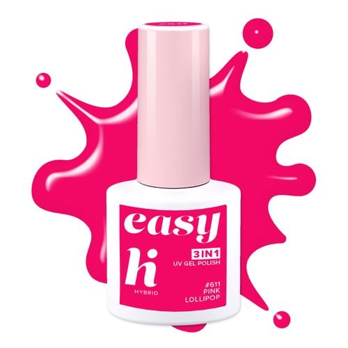 HI HYBRID EASY 3w1 Lakier hybrydowy #611 Pink Lollipop 5ml na Arena.pl