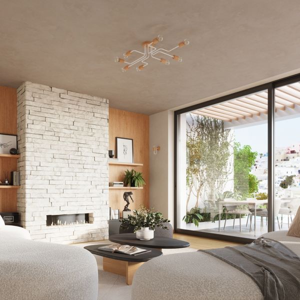 Żyrandol TIMBO 4 biały zdjęcie 12