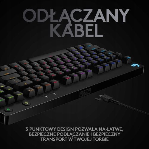 Klawiatura dla graczy LOGITECH Pro 920-009392 na Arena.pl
