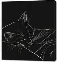 Obraz 90x100cm Nocny Spokój