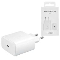 Samsung ładowarka sieciowa USB-C 45W 3A PD PPS biały EP-TA845NWEGEU