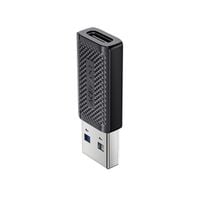 adapter przejściówka usb-c do usb-a 3.0 (męski) 5gb/s - czarny