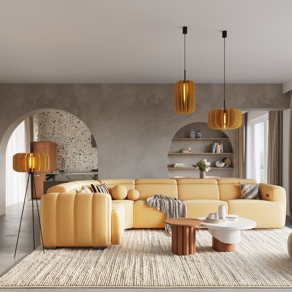 Lampa wisząca MULA 27 żółta zdjęcie 12