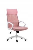 fotel obrotowy fb13-fx różowy