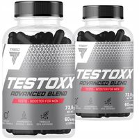Trec Testoxx DWUPAK ŻEŃ-SZEŃ TRIBULUS MACA CYNK BOOSTER TESTOSTERONU