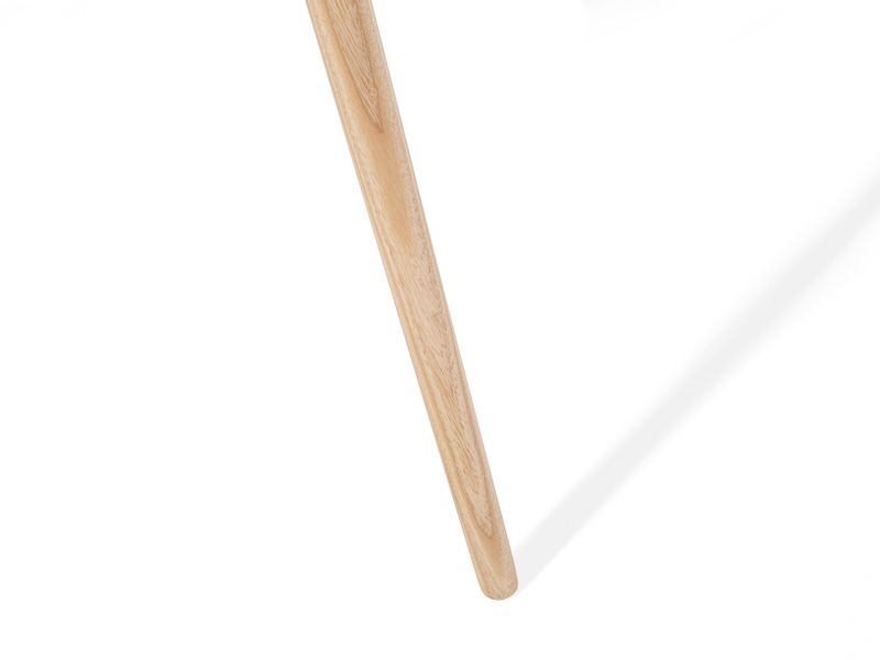 Lampa podłogowa drewniana biała NITRA zdjęcie 7