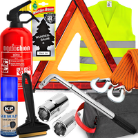 Gaśnica Kamizelka Trójkąt Klucz Do Kół Teleskopowy Linka Torba Murska 575