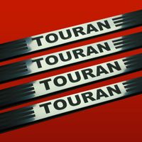 Listwa progowa VOLKSWAGEN TOURAN MK1 Stal nierdzewna 304 połysk 4szt