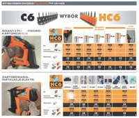 Gwoździe HC6-15 500 sztuk + gaz SPIT 57550 do PULSA