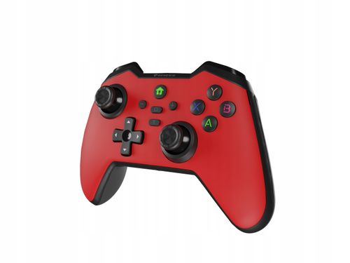 Pad Genesis Mangan 400 Bezprzewodowy czerwony PC/Switch/Mobile na Arena.pl