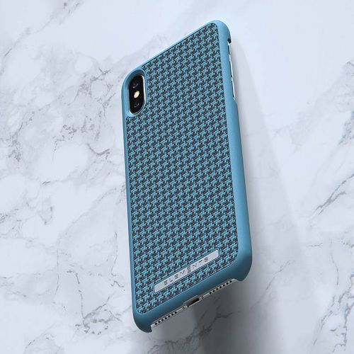 Materiałowe etui iPhone Xs Max (Petrol) na Arena.pl