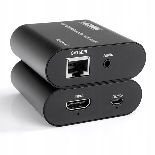Konwerter HDMI na LAN Spacetronik SPH-HLC54 4Kjack zdjęcie 3