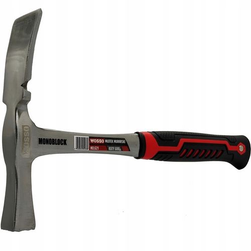 Młotek MURARSKI BERLIŃSKI STALOWY MONOBLOCK 600g na Arena.pl