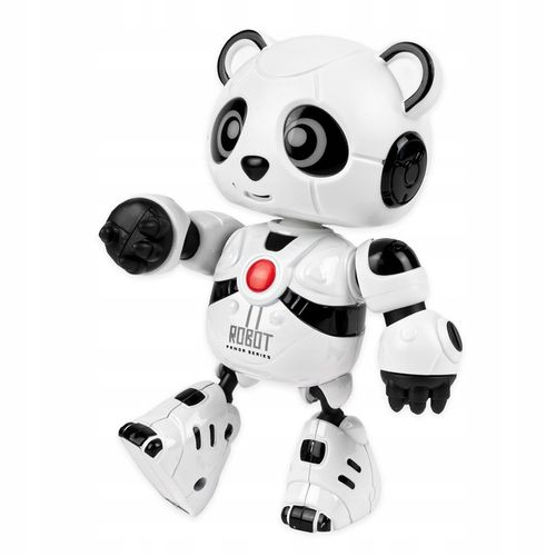 INTERAKTYWNY ROBOT PANDA MÓWI POWTARZA GRA ŚWIECI ZABAWKA DLA DZIECI na Arena.pl
