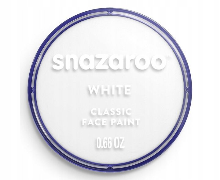 Farba do Malowania Twarzy 18 ml Biała Snazaroo zdjęcie 1