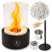 Biokominek bio kominek wolnostojący bezdymny wygaszacz kamienie